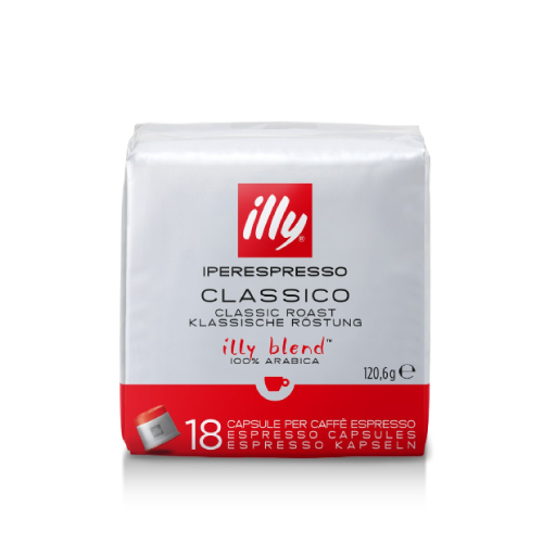 illy Iperespresso Home Caps Classic - 18 Capsules
