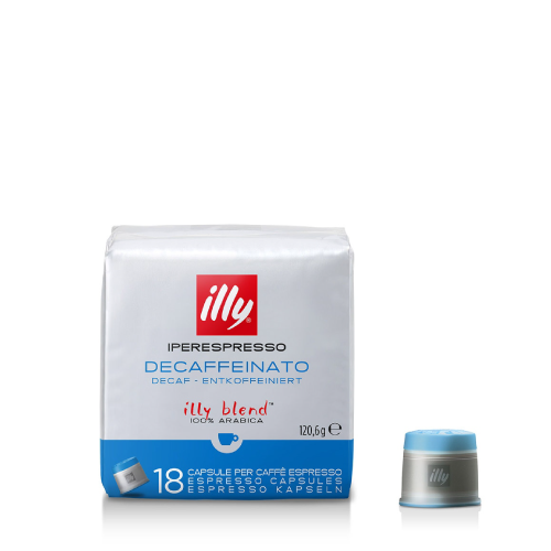 illy Iperespresso Home Caps Decaff - 18 Capsules
