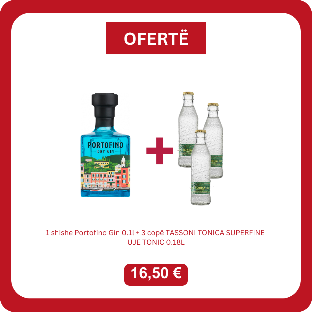 Portofino Gin 0.1L + 3 Tassoni Tonic