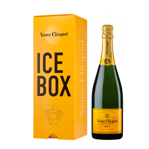 Veuve Clicquot Ponsardin Brut Shampanje 0.75L 12% Gift Box Fridge