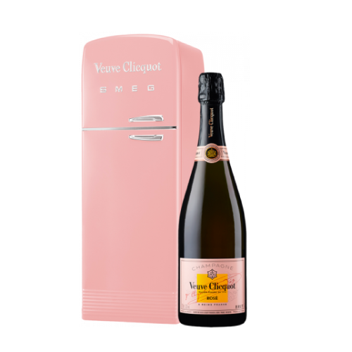 Veuve Clicquot Ponsardin Rose Shampanje 0.75L 12% Gift Box Fridge