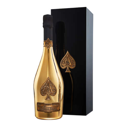 Armand De Brignac Brut Gold Shampanje 0.75L 12.5% Wooden Gift Box