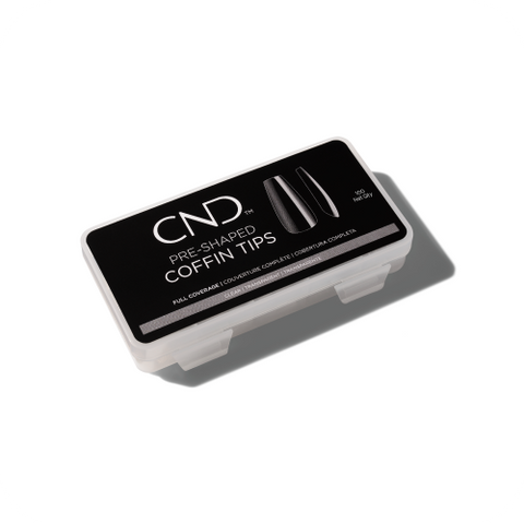 Tips  Pre Shaped Coffin 100CT