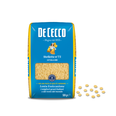 De Cecco Makarona Stellette no. 75, Paketim 500Gr