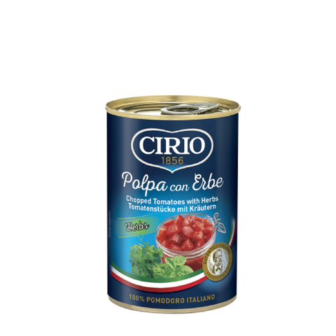 Cirio Salce Domatesh Polpa me Ereza Kanace 400Gr