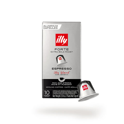 illy Kapsula Kafeje Compatible - Forte 10 copë