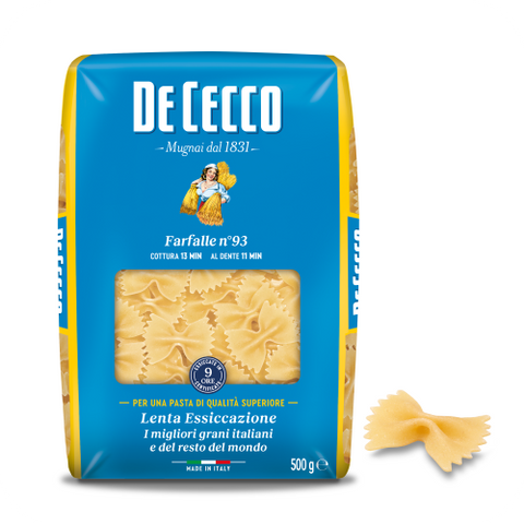 De Cecco Makarona Farfalle no. 93, Paketim 500Gr