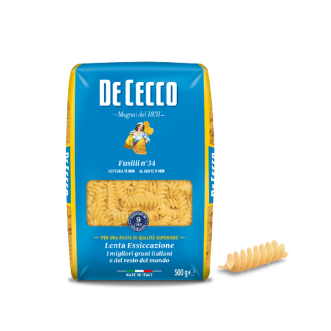 De Cecco Makarona Fusilli no. 34, Paketim 500Gr