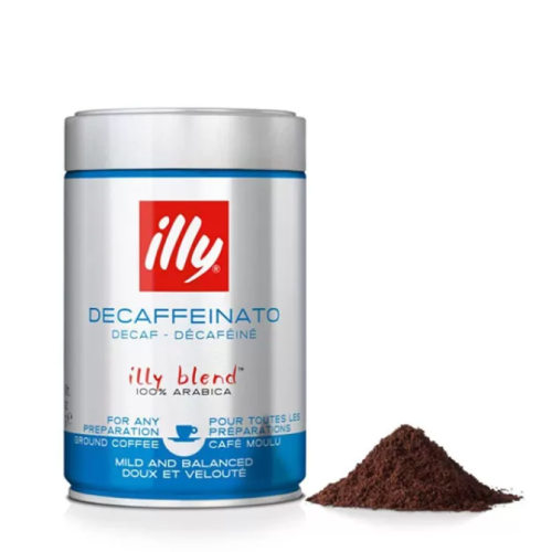 illy Decaff Coffee Ground 250Gr