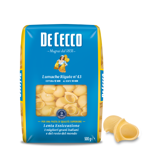 De Cecco Pasta Lumache Rigate Paketim 500Gr