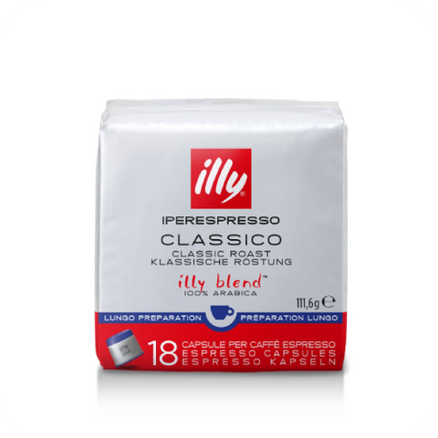 illy Kapsula Kafeje Iperespresso Home - Classico Lungo 18 copë
