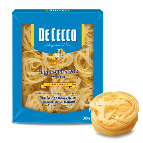 De Cecco Pasta Tagliatelle Nidi Di Semola Paketim 500Gr