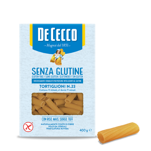 De Cecco Pasta Tortiglioni Nr. 23 pa Gluten Paketim 400Gr