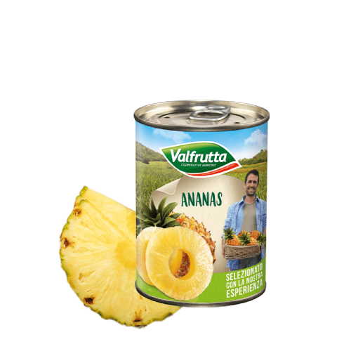 Valfrutta Komposto Ananas Kanace 580Gr