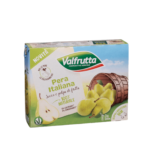 Valfrutta Lëng Pjeshke Tetrapak 0.2L