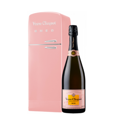 Veuve Clicquot Ponsardin Rose Shampanje 0.75L 12%  Gift Box Fridge