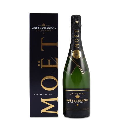 Moet & Chandon Nectar Imperial Box Shampanje 0.75L 12%