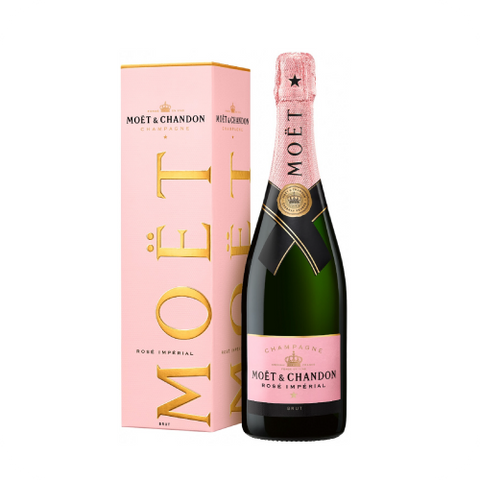 Moet & Chandon Rose Gift Box Imperial Shampanje 0.75L 12%