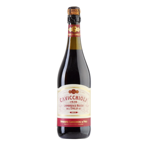 Cavicchioli Lambrusco Dell'Emilia Frizzante Dolce Rosso 0.75L 7.5%