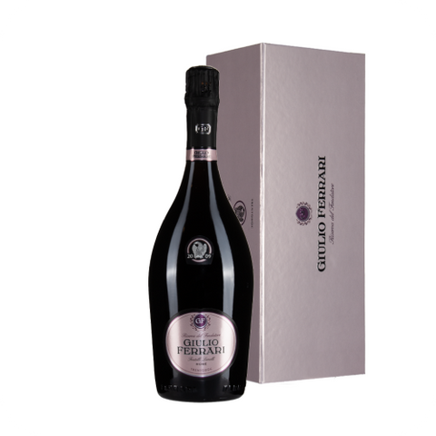 Trento Doc Giulio Ferrari Riserva del Fondatore Rosé 0.75L, 12.5% (Kuti Dhuratë)