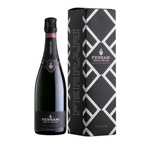 Ferrari Maximum Blanc De Blancs Shampanje 0.75L Gift Box 12.5%