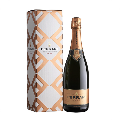 Trento Doc Ferrari Rosé 0.75L, 12.5% (Kuti Dhuratë)