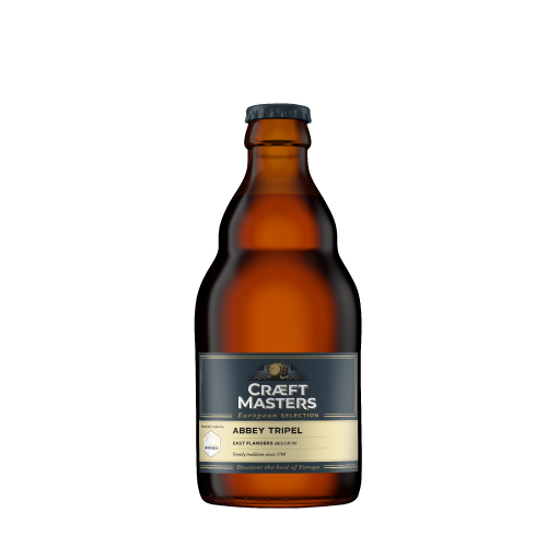 Craft Masters Abbey Tripel Birre Bjonde Shishe 0.33L 8.5%