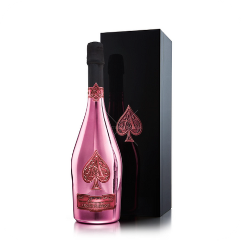 Shampanjë Armand de Brignac Ace of Spades Rosé 1.5L, 12.5%  (Kuti Druri Dhuratë)